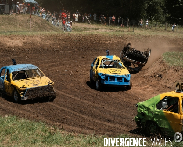 L attente de l arrivée - Stock-car à Brioude