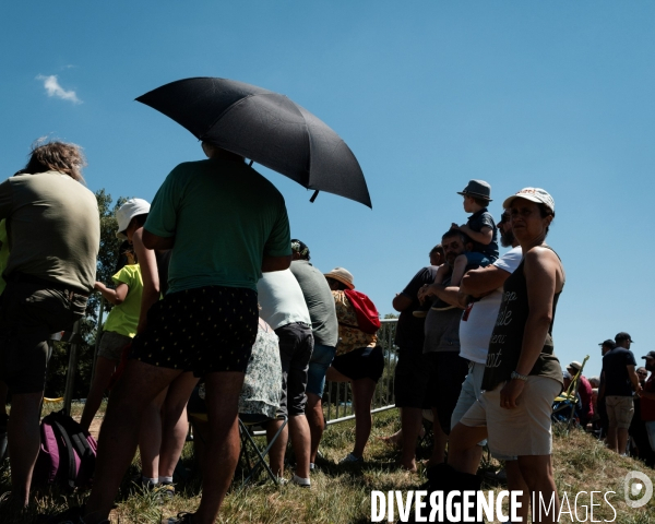 L attente de l arrivée - Stock-car à Brioude