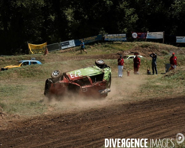 L attente de l arrivée - Stock-car à Brioude