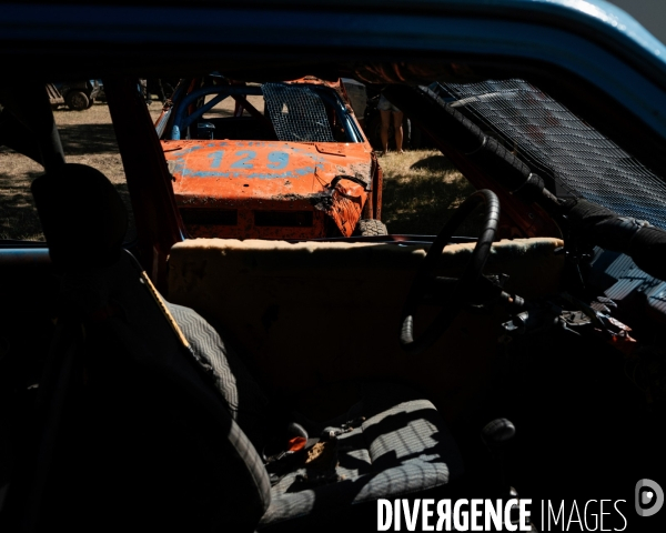 L attente de l arrivée - Stock-car à Brioude