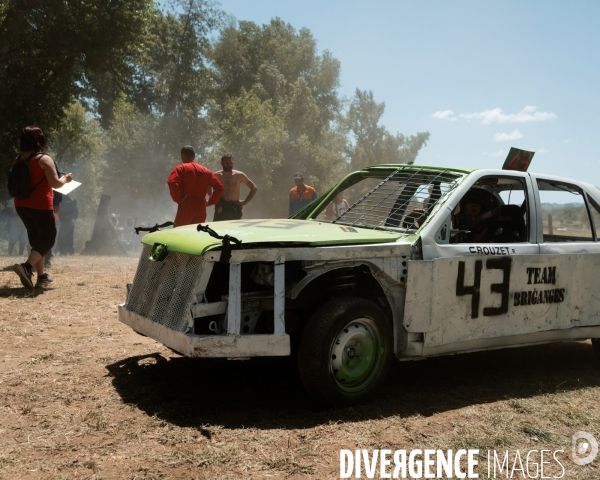 L attente de l arrivée - Stock-car à Brioude