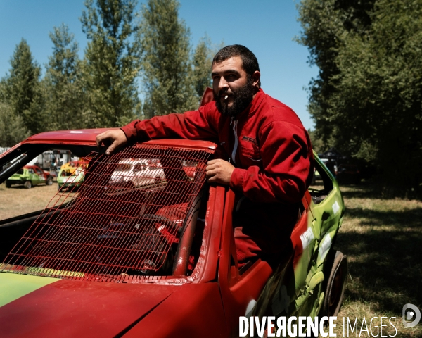 L attente de l arrivée - Stock-car à Brioude