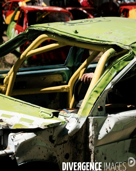 L attente de l arrivée - Stock-car à Brioude