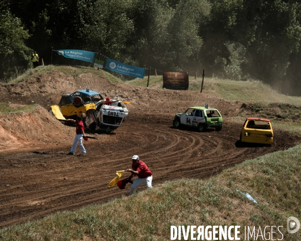 L attente de l arrivée - Stock-car à Brioude