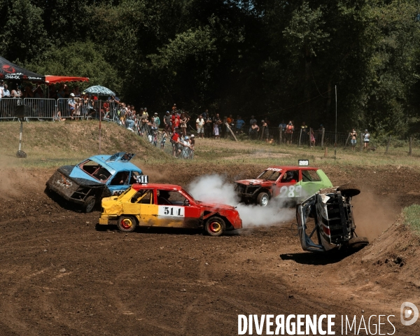 L attente de l arrivée - Stock-car à Brioude