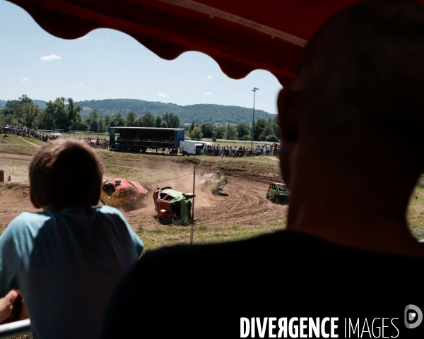 L attente de l arrivée - Stock-car à Brioude