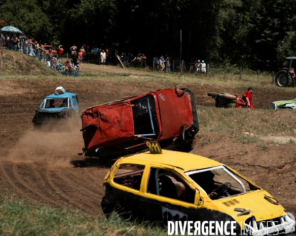 L attente de l arrivée - Stock-car à Brioude