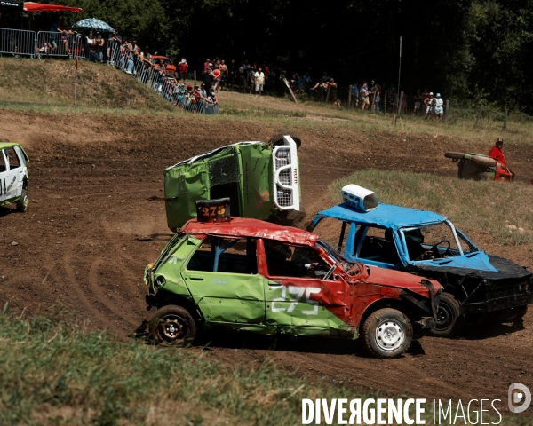 L attente de l arrivée - Stock-car à Brioude