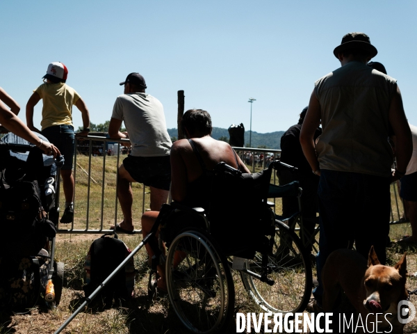 L attente de l arrivée - Stock-car à Brioude