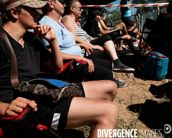 L attente de l arrivée - Stock-car à Brioude
