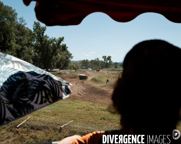 L attente de l arrivée - Stock-car à Brioude