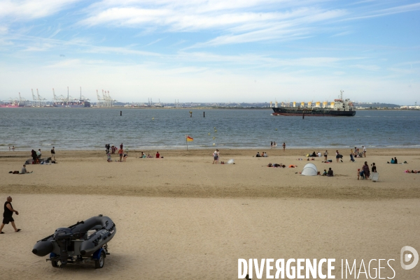 Plage du Butin,Honfleur