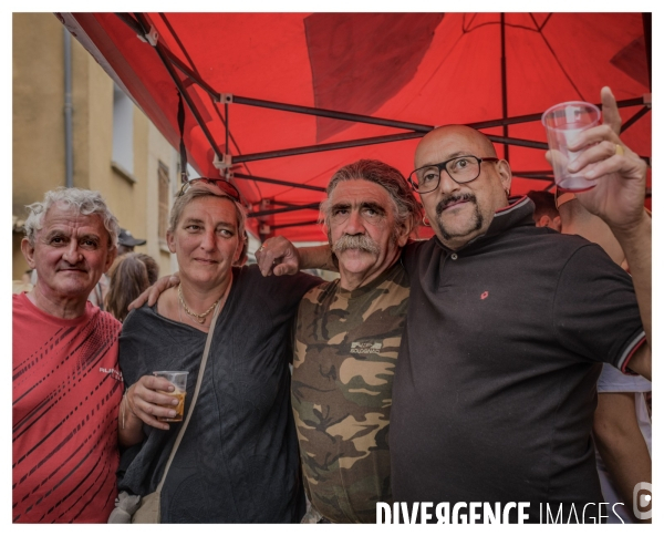 Le long de la Transbassealpine Digne Nice ( la fête Bis )