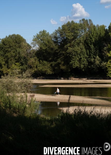 La Loire, à sec