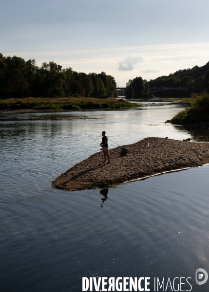 La Loire, à sec