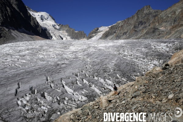 Un glacier en soufrance