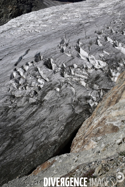 Un glacier en soufrance