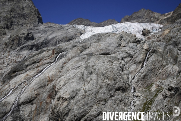 Un glacier en soufrance