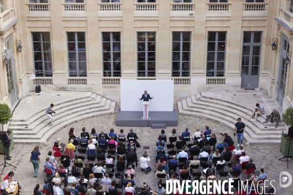 Conférence de presse de rentrée de Pap Ndiaye