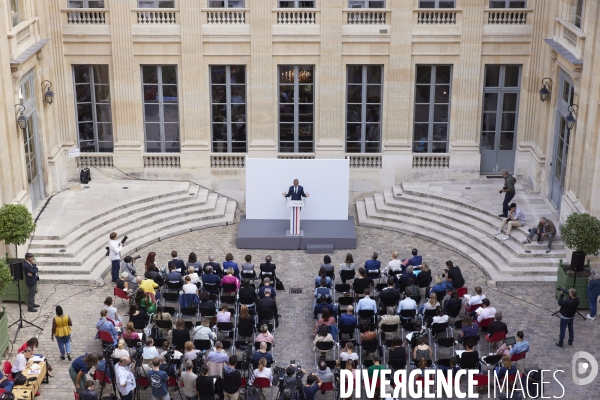 Conférence de presse de rentrée de Pap Ndiaye