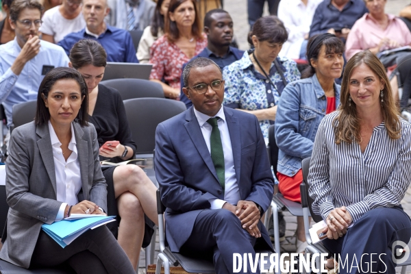 Conférence de presse de rentrée de Pap Ndiaye