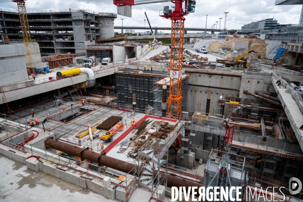 Chantier Gare d Orly