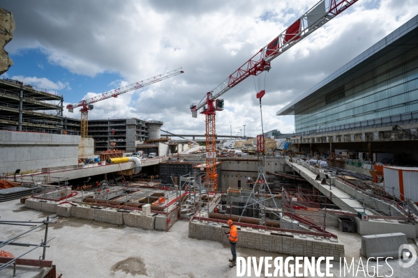 Chantier Gare d Orly