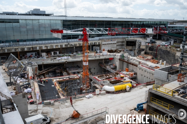 Chantier Gare d Orly