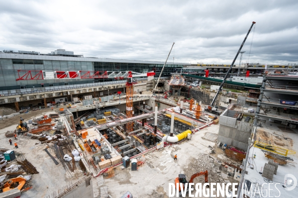 Chantier Gare d Orly