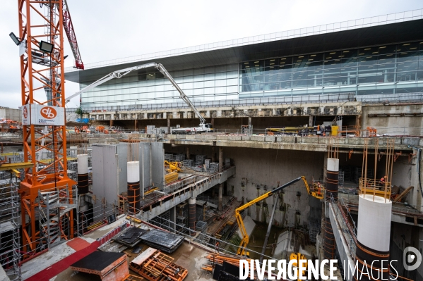 Chantier Gare d Orly