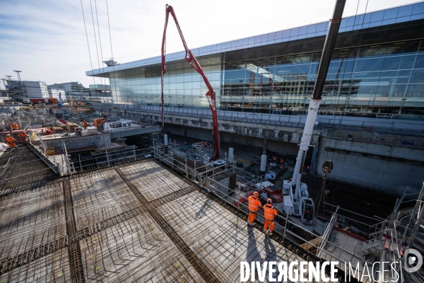 Chantier Gare d Orly