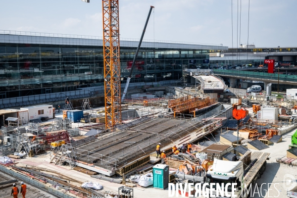 Chantier Gare d Orly