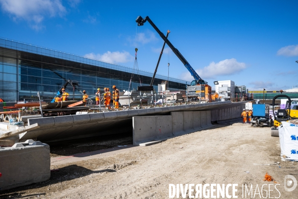 Chantier Gare d Orly