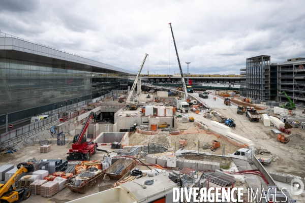 Chantier Gare d Orly