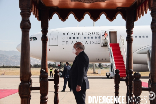 Emmanuel macron en algerie