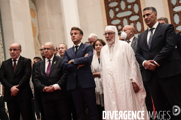 Emmanuel macron en algerie