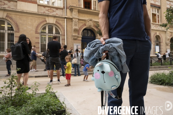 Rentrée des classes maternelle, primaire, collège.