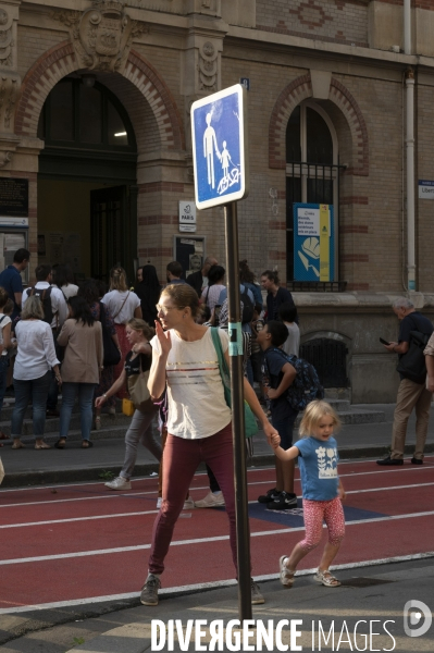 Rentrée des classes maternelle, primaire, collège.