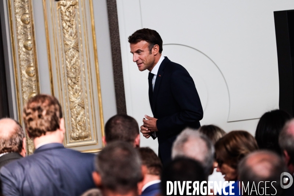 Emmanuel macron - conference des ambassadeurs de france