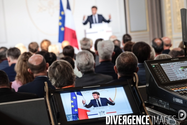 Emmanuel macron - conference des ambassadeurs de france