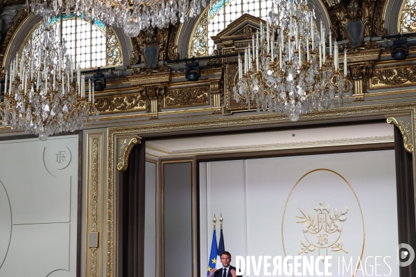 Emmanuel macron - conference des ambassadeurs de france