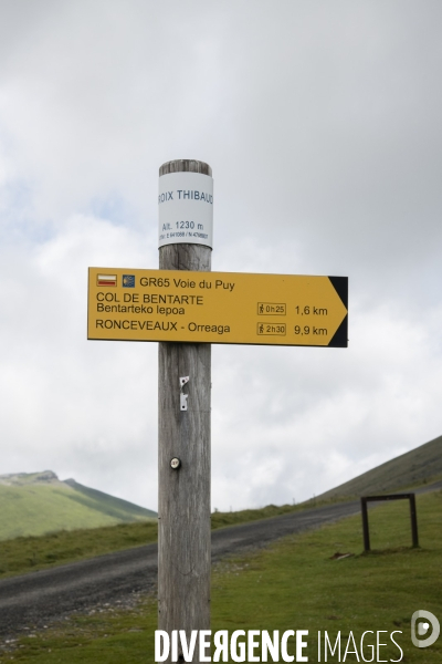 Sur les chemins de saint-jacques-de-compostelle