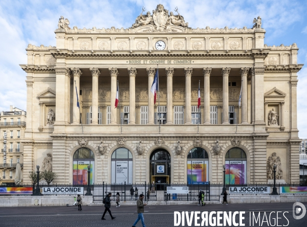 La Joconde, exposition immersive au Palais de la Bourse de Marseille