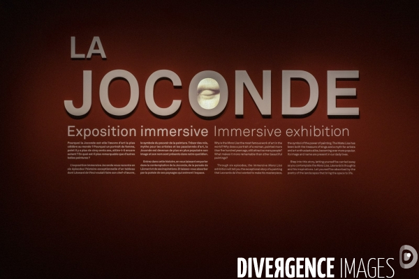 La Joconde, exposition immersive au Palais de la Bourse de Marseille