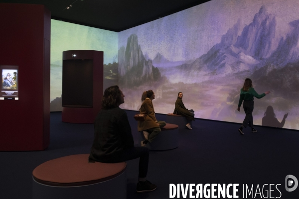 La Joconde, exposition immersive au Palais de la Bourse de Marseille