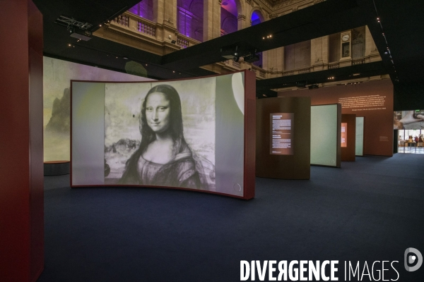 La Joconde, exposition immersive au Palais de la Bourse de Marseille