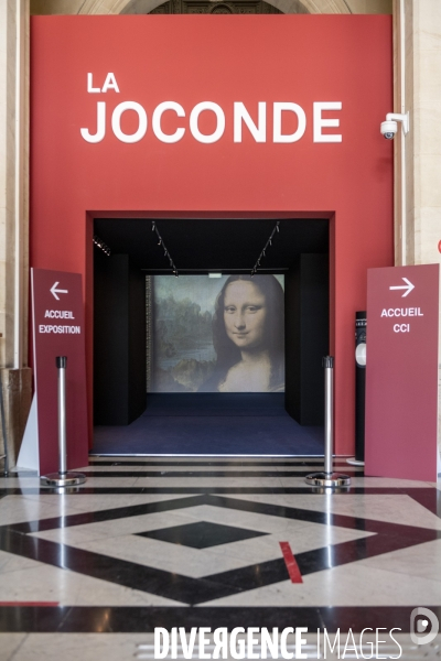 La Joconde, exposition immersive au Palais de la Bourse de Marseille