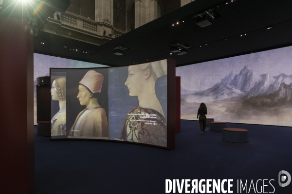 La Joconde, exposition immersive au Palais de la Bourse de Marseille