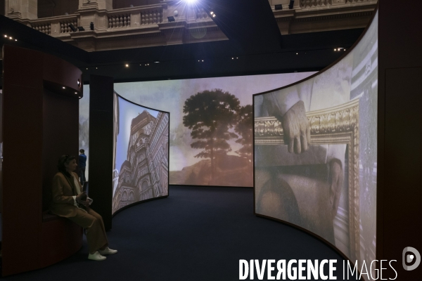 La Joconde, exposition immersive au Palais de la Bourse de Marseille