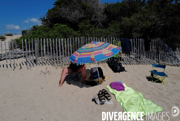 Plage en corse